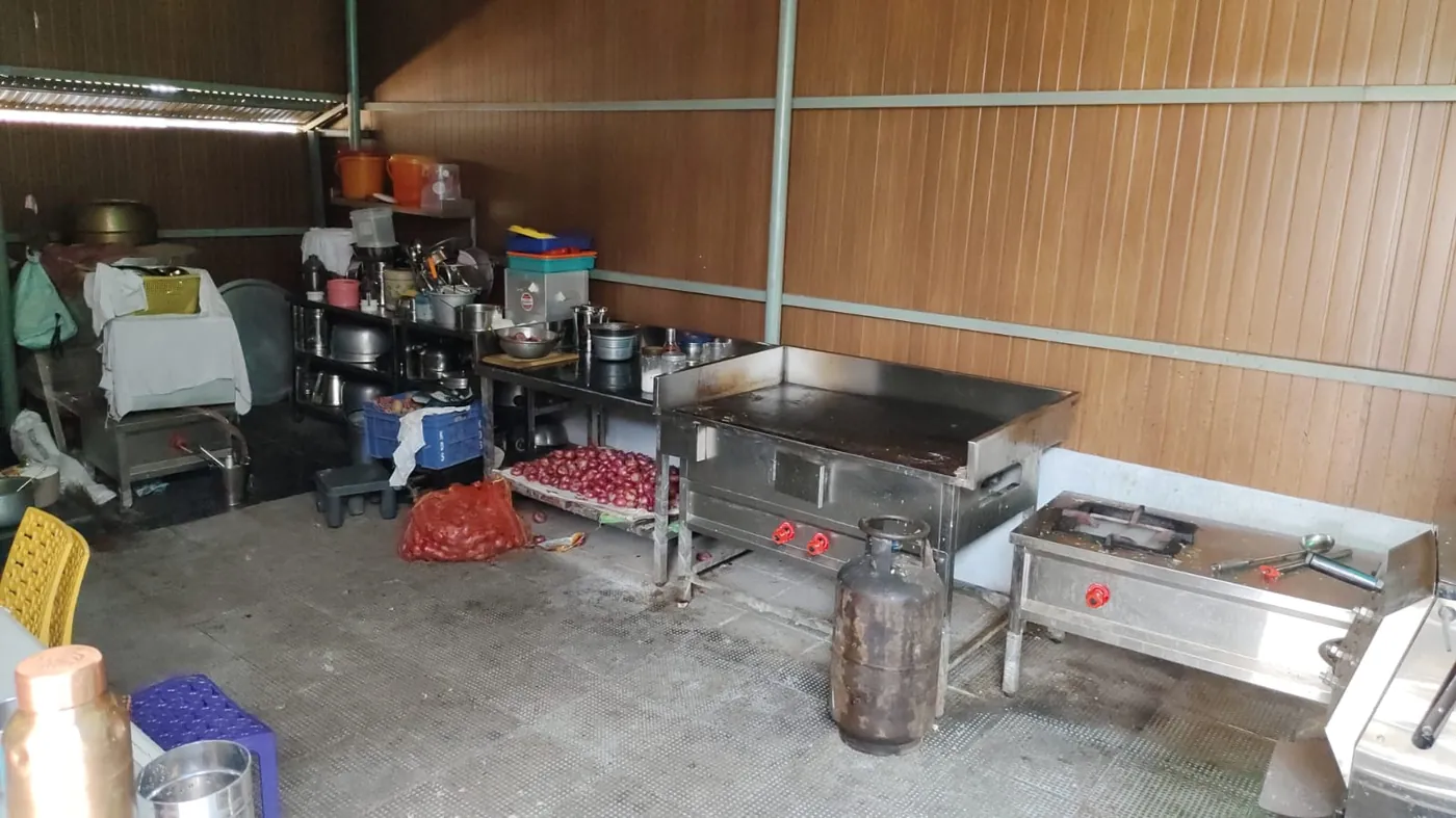 KPR Nest kitchen where meals are cooked daily